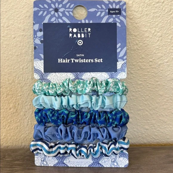 Roller Rabbit x Target NWT Hair Binders 5pk Blue Multi - Picture 1 of 8